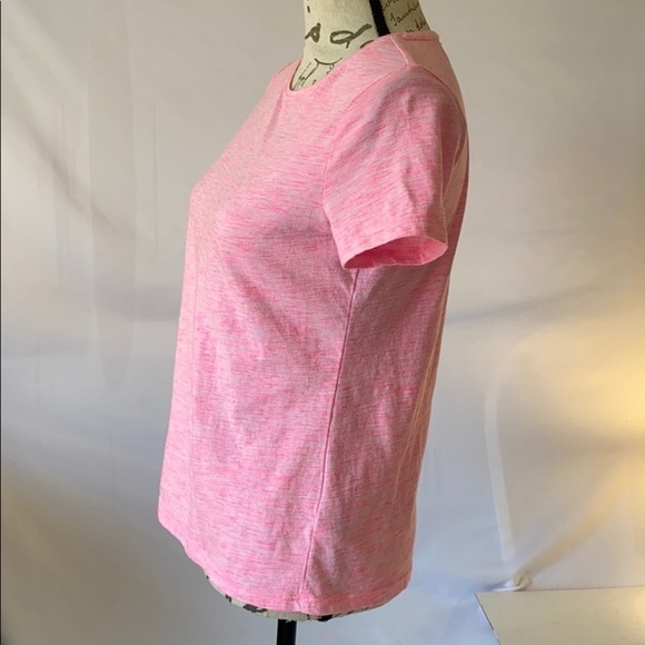 Talbots SZ Sp 85% Cotton/15% Poly Pink T-shirt - Picture 2 of 5